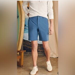 Faherty All Day Short 9” Navy. NWT. 35